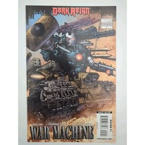 War Machine #2 Second Print Variant 2008 Dark‎ Reign HTF Marvel Comic Book